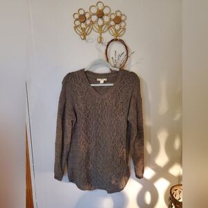 Ruff Hewn Cable Knit Sweater